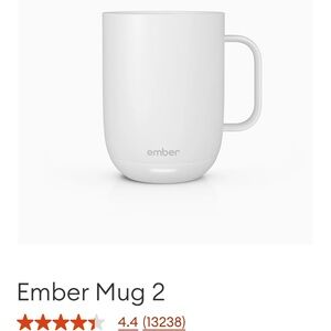 Ember Mug Used Once Perfect Condition White